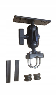 Uchwyt Q-ERGO do echosondy na reling 9cm