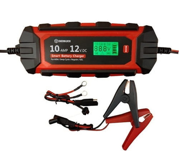 Ładowarka Enerblock LiFePo4/GEL 10A 12V