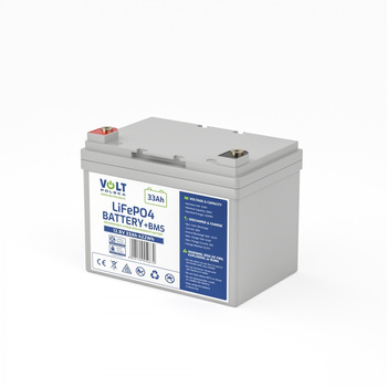 Akumulator Volt Polska Lifepo4 33Ah12V