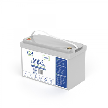 Akumulator Volt Polska Lifepo4 100Ah 100A 12V