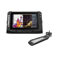 Echosonda Lowrance Elite-10 FS z przetwornikiem 3 w 1
